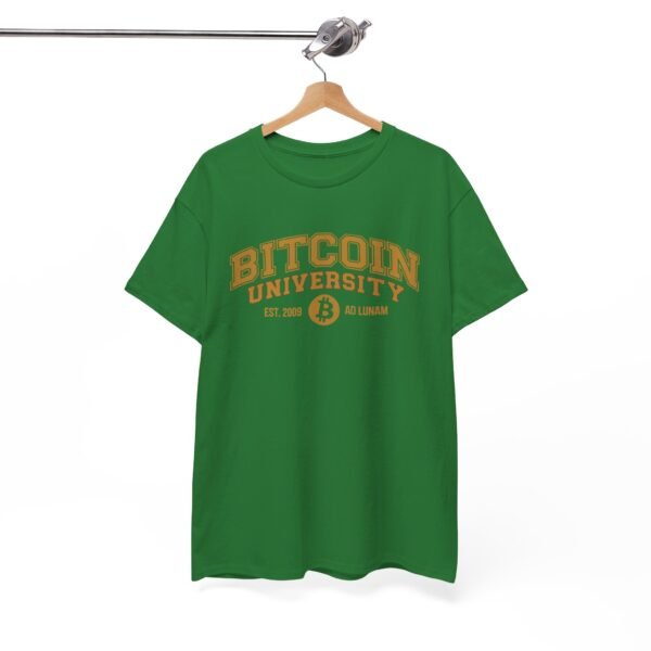 Bitcoin University T-Shirt Est. 2009 Ad Lunam | Cryptocurrency Apparel - Image 45